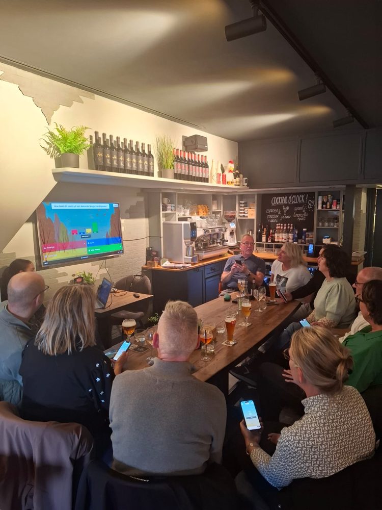 Pubquiz-avond in het restaurant